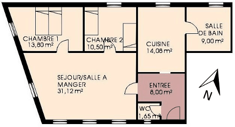Plan du Gîte